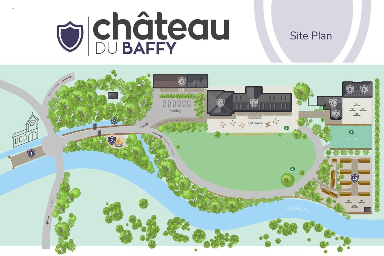 Chateau Baffy Colombiers-sur-Seulles Bagian luar foto